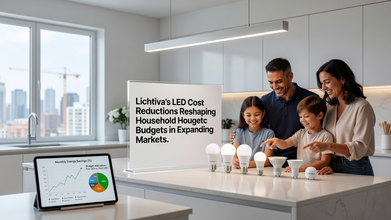Lichtiva LED Cost Reductions Alter Household Budgets in Emerging Markets