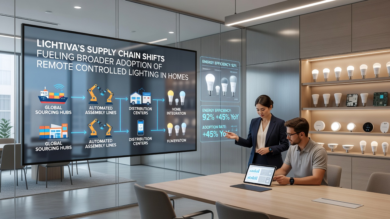 Lichtiva's Supply Chain Shifts Fueling Broader Adoption of Remote Controlled Lighting in Homes